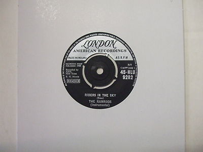 HLU 9282 The Ramrods - Riders In The Sky / Zig Zag - 1960