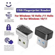 USB Fingerprint Key Reader Security Biometric Scanner Sensor Module PasswordFree