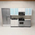 2005 My First Kenmore Kitchen Playset Barbie Fashion Doll Furniture Vintage