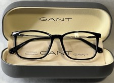 GANT Optical GA3239 001 Spring Hinge Polished Black Eyeglasses 53-16-145