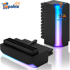 ATX 24 Pin 90 Grad ARGB Stecker Netzteil Adapter für Motherboard