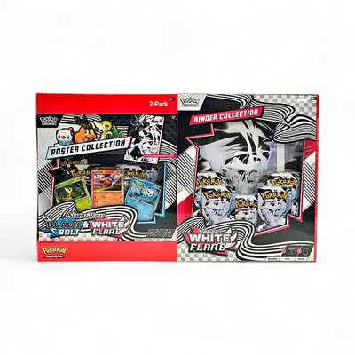 断捨離・BWシリーズ１～８。ポケモンカードファイル２冊 Pokemon Black Bolt & White Flare Reshiram Binder + Unova Poster