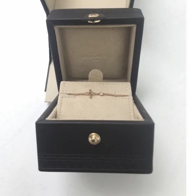 LOUIS VUITTON Armband Roségold & Diamant IDYLLE Monogramm
