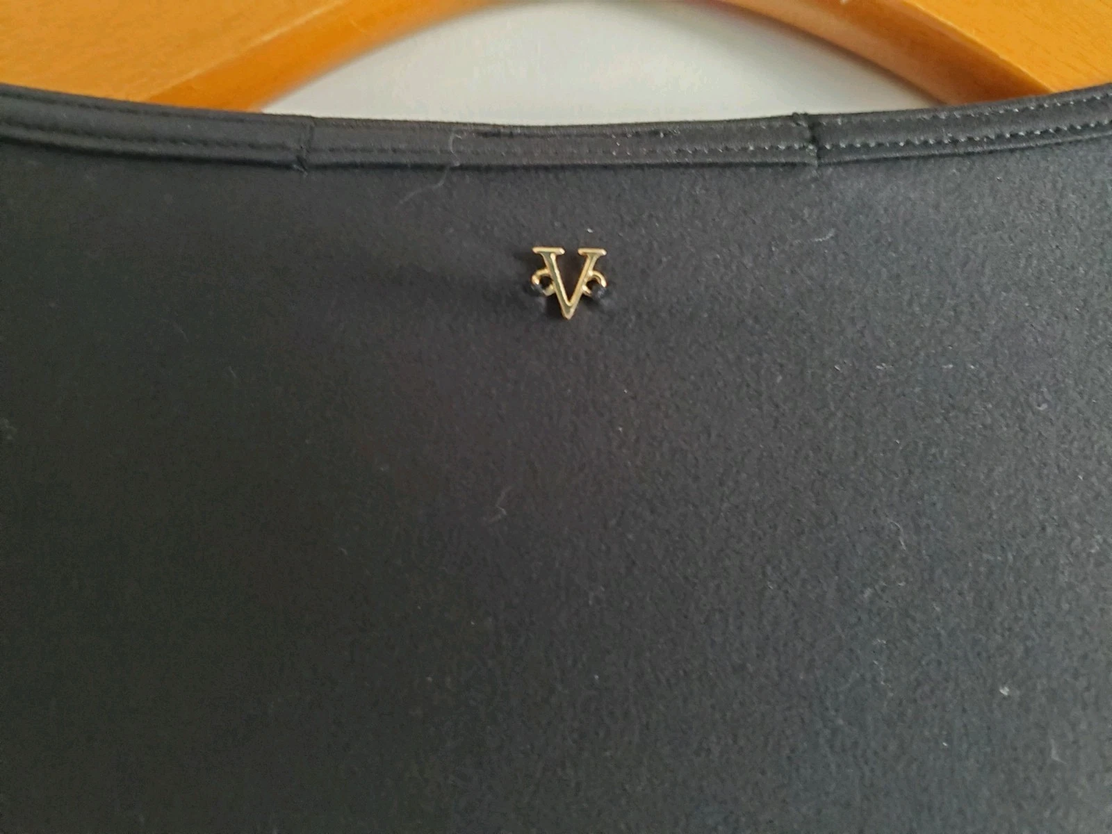 UNDERCOVER Abito lungo nero Victoria Secret NUOVO leggerissimo manica lunga donna taglia L