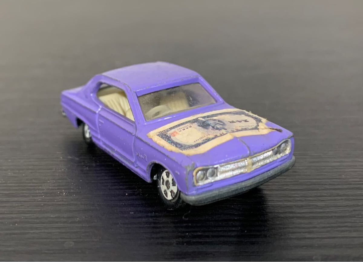 Tomica No.21 Black Box Made In Japan Nissan Skyline 2000Gt