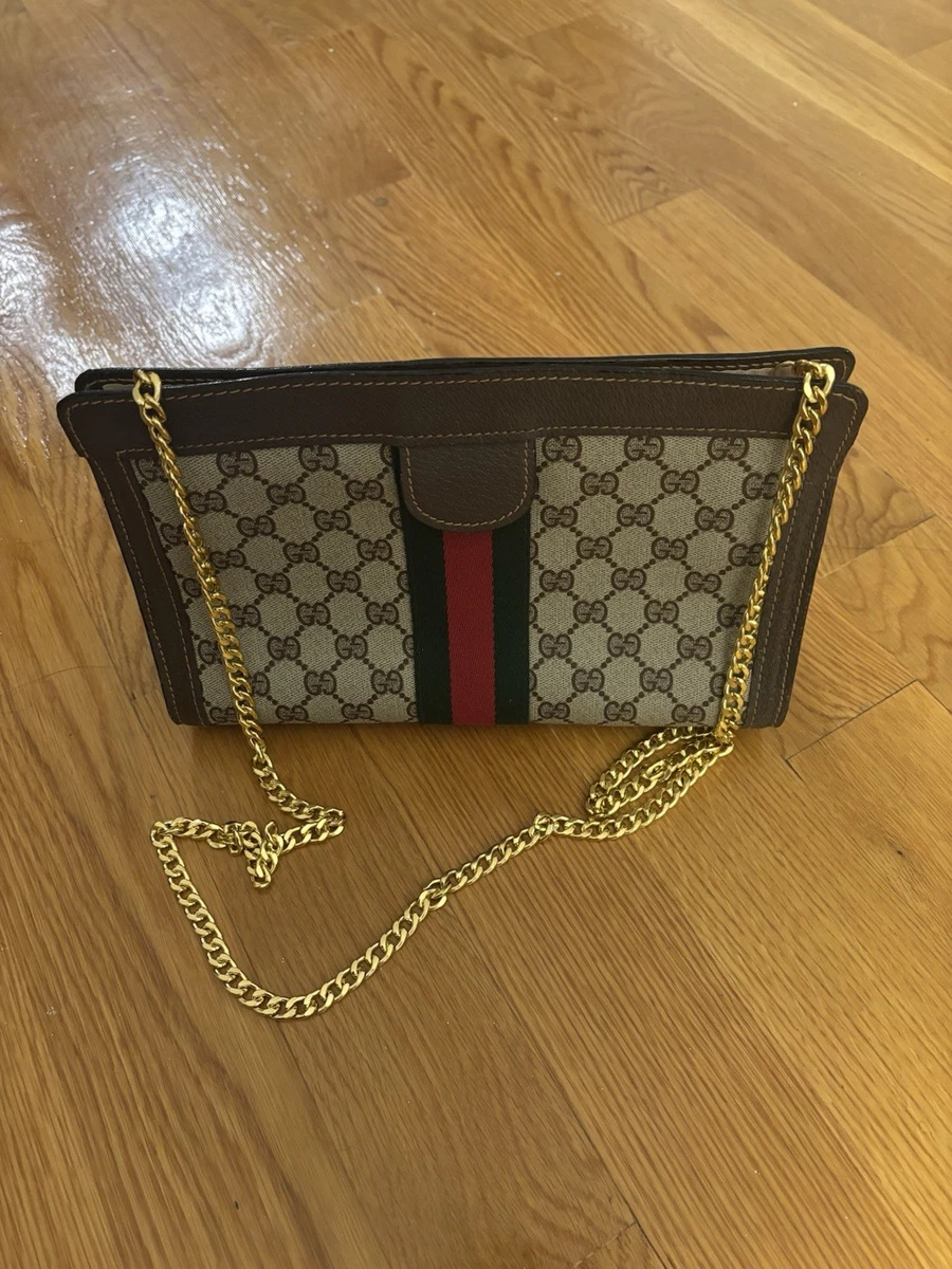 Gucci Leather Clutch Vintage Bags, Handbags & Cases for sale | eBay