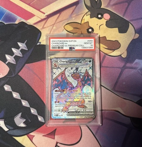 PSA 10 2023 POKEMON SVP EN BLACK STAR PROMO CHARIZARD EX #056