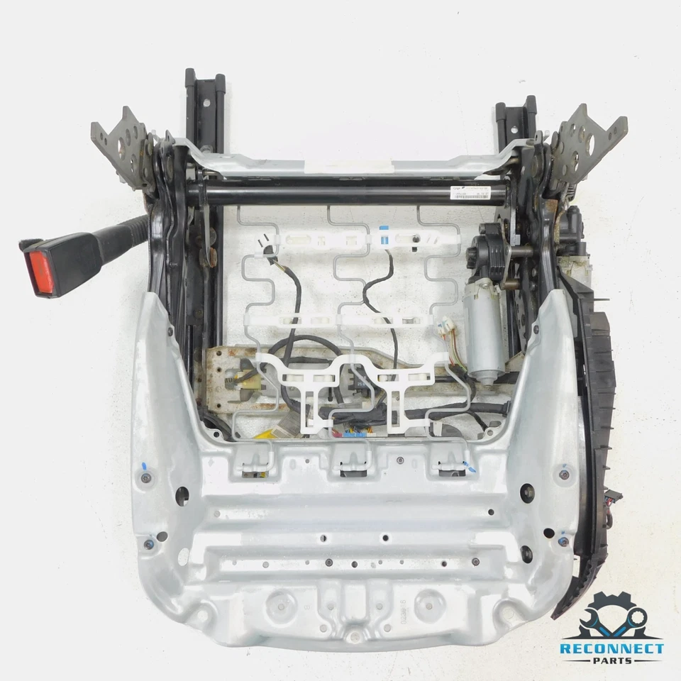 07-13 BMW 328xi 335i E92 Asiento del conductor delantero izquierdo Ajustador eléctrico Marco y motor OEM Foto 4 de 4