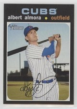 2020 Topps Heritage French Text Back Albert Almora #42 0c6