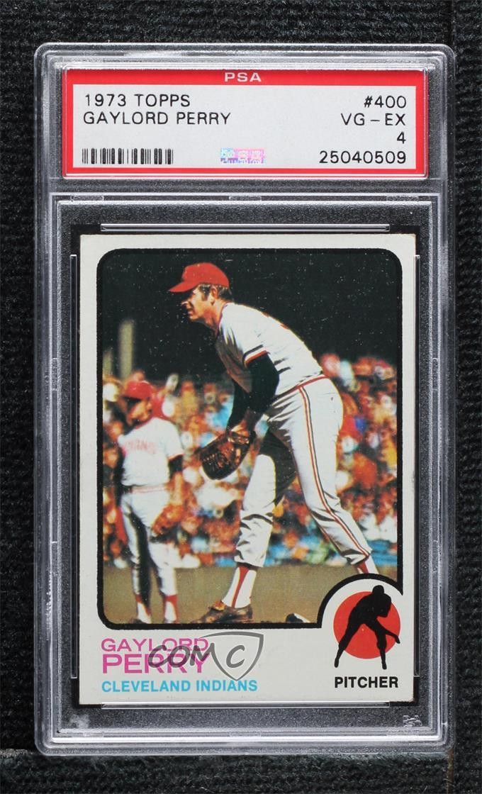 1973 Topps Gaylord Perry #400 PSA 4 HOF