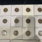 1939-P-D-S Lincoln Wheat Penny's #3180 (LOT of Three) F/V-F *FREE SHIPPING 2-U* — photo 4