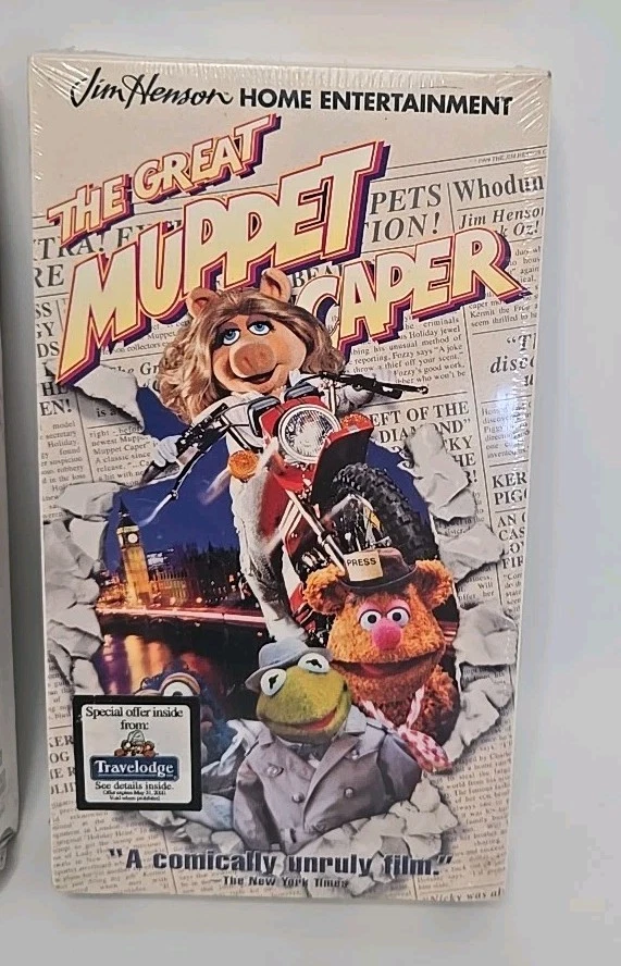 The Muppet Movies Lot Of 2  - Miss Piggy, Kermit (VHS, 1999) Sealed Package NOS  - Image 3 of 4