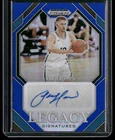 2024 Prizm Draft Picks Sam Hauser Legacy Signatures Blue #/149