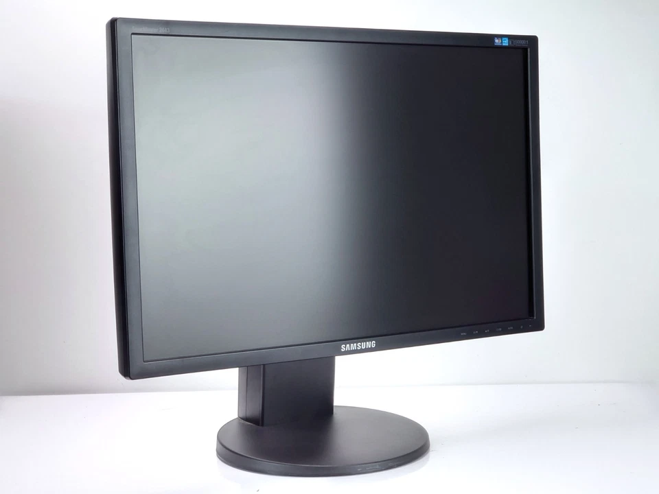 Samsung SyncMaster 2443 24 Zoll TFT LCD 1920 x 1200 Pivot PC Monitor DVI VGA - Bild 2 von 4