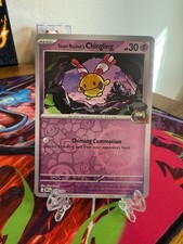 Pokemon Team Rocket's Chingling 085/182 Reverse Holo TCG Destined Rivals Card
