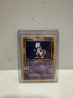 1995 Holographic Mewtwo 10/102 Base Set Genetic Pokémon #150 Rare Pokémon LP