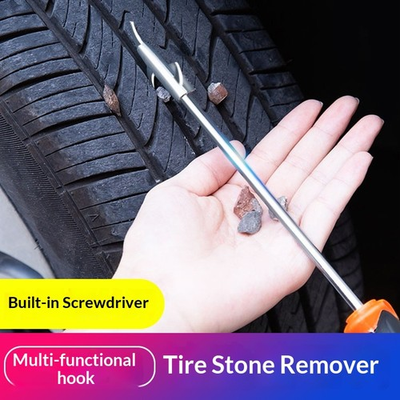 #ad Handy Tire Cleaning Tool Hook for Removing Stuck Stones Debris $16.99