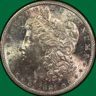 1881-S Morgan Dollar Brilliant Uncirculated BU Coin #39688