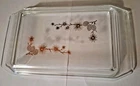 Vintage Pyrex GOLDEN PINECONE Space Saver Lid #550C  **LID ONLY**