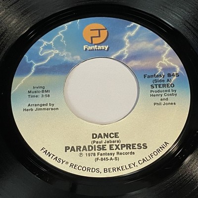Paradise Express: Dance / Hold On 45 - Fantasy - Disco