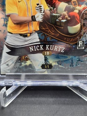 2025 Nick Kurtz Wild Card Holiday Hits Christmas Hits True 1/1