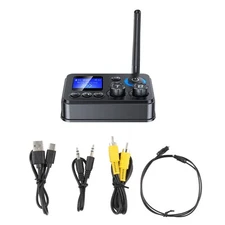For Bluetooth 5.4 Transmitter Receiver 3.5mm AUX RCA Stereo Adapter 1PCS New
