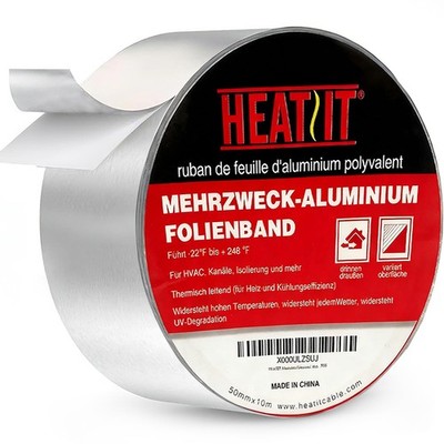 Aluminum Foil Tape Professional Grade 2 inch x 30 feet (10yard Length) Thick ...