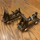 Vintage 1960s Marx Viking Castle Playset Catapults