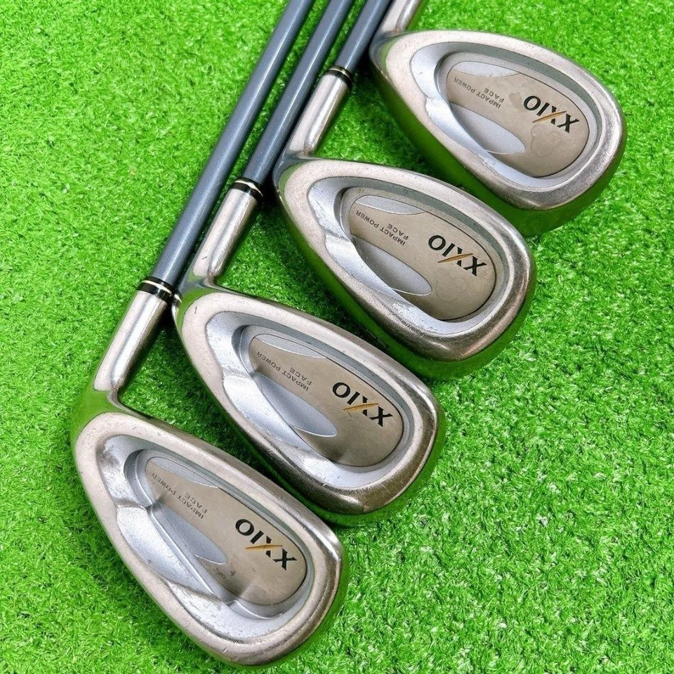 Ladies XXIO Iron Set 4-9 Pw Aw Sw 9pc RH MP200L Graphite Women Golf Club Dunlop - Image 4 of 4