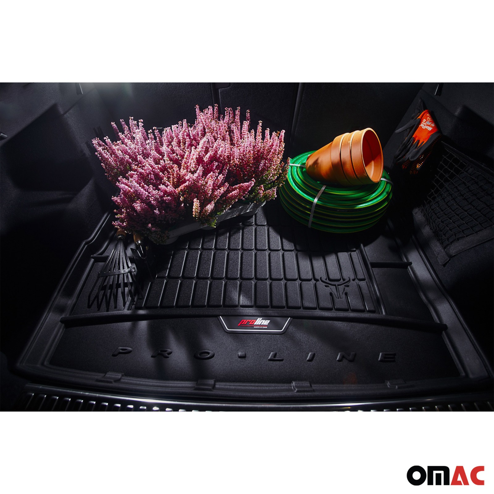 Tapis de coffre sur mesure Toyota Corolla 2006-2013 pour protéger la moquette - 4