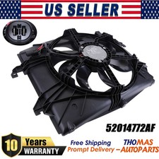 Engine Radiator Cooling Fan Motor For Ram 1500 2013-2018 V6 3.6L 52014772AF US