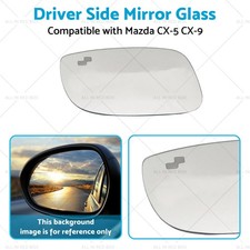 Driver Side Mirror Glass Suitable for Mazda CX-5 CX-9 2017-2023 TK71-69-G7
