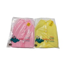 Vintage Infants Sleep  Play One Piece Set of 2 Size Small
