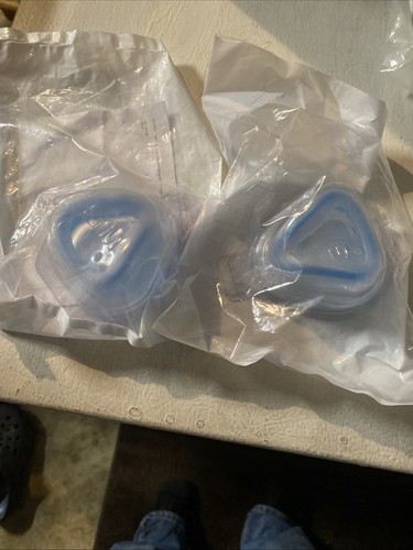 2 Respironics RP S Comfortgel Blue Flap & Gelkissen #1070107 Nasenmaske - Small - Bild 3 von 3