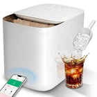 SMART COUNTERTOP ICE MAKER DEEP SELF CLEANING N 30-Min 33lbs 24H WiFi App Remote
