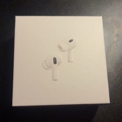Apple AirPods Pro 2 White Bluetooth In-Ear Earbuds w/ ANC, Mic & Case