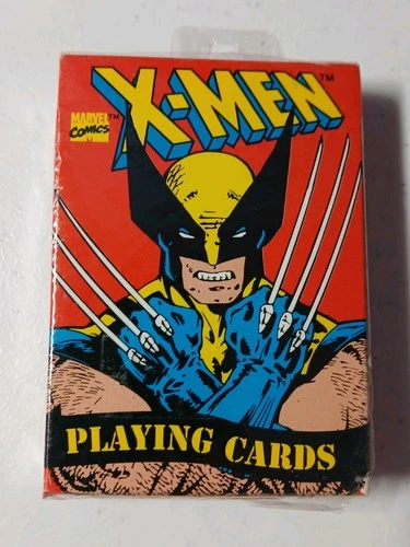 Vtg X-Men Wolverine Playing Cards Deck Sealed 1993 Marvel Cardinal Industries