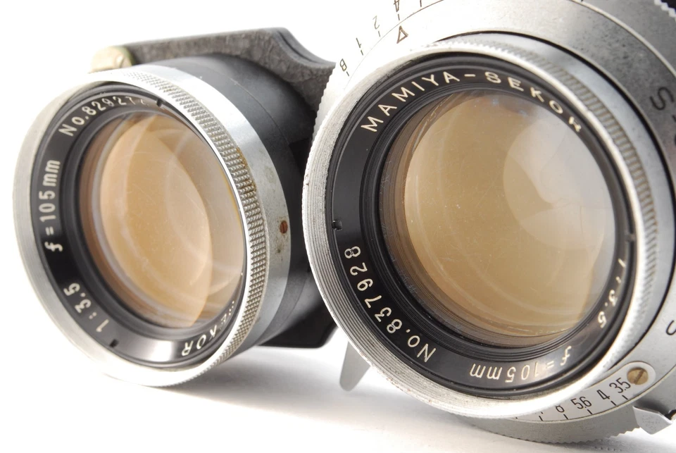 🎌《Casi COMO NUEVA》 Cámara fotográfica Mamiya C3 Pro TLR 6x6 Sekor 105 mm f3,5 de JAPÓN Foto 3 de 4