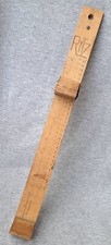 Vintage c1950's The RITZ Stick Shoe Foot Size Wooden Slide Measuring Tool USA