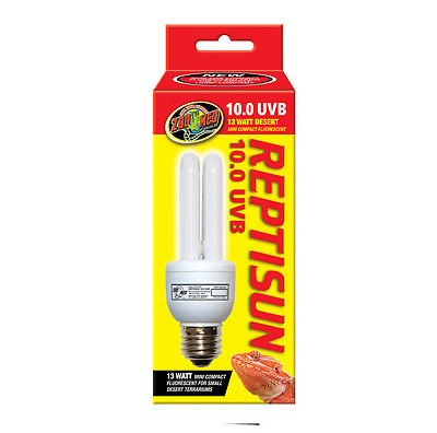 ZooMed ReptiSun 10.0 Mini Compact, 13 Watt, UVA+UVB Terrarienlampe ZM-FS-C10ME p