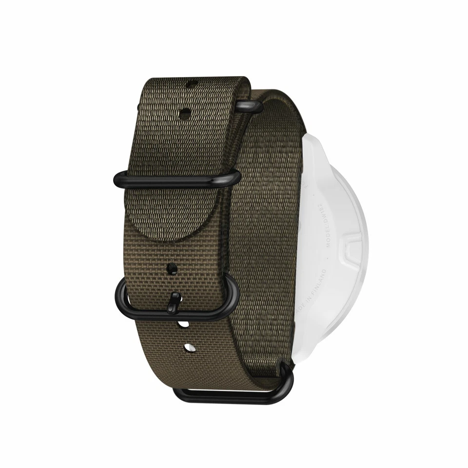 Suunto D5 Textil Zulu Armband Tauchcomputer Band Stealth Schwarz SS050264000 - Bild 2 von 4
