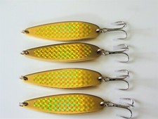 Gold Casting Crocodile Fishing spoons Choose Weight & Pieces 2 to 20