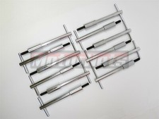 Ford Valve Cover Kit Sb Short T-bar Hold Down Sbf 289 302 351w Bolts Chrome