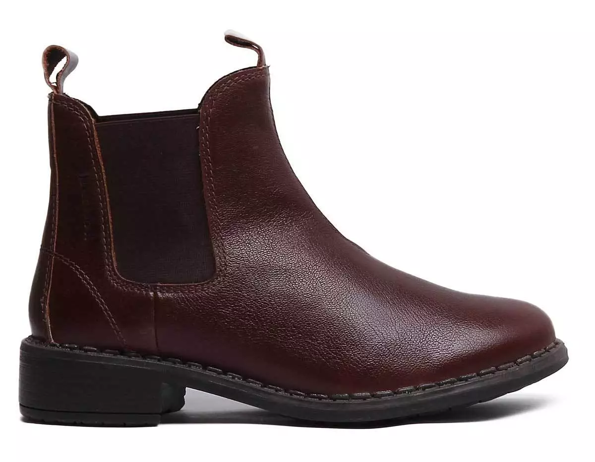 Josef Seibel Salena 11 Womens Leather Chelsea Boots In Cognac Size UK 4 8