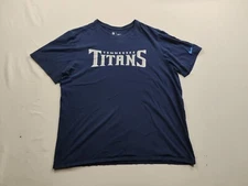 Nike Tee NFL Tennessee Titans Men's XL Navy Blue T Shirt