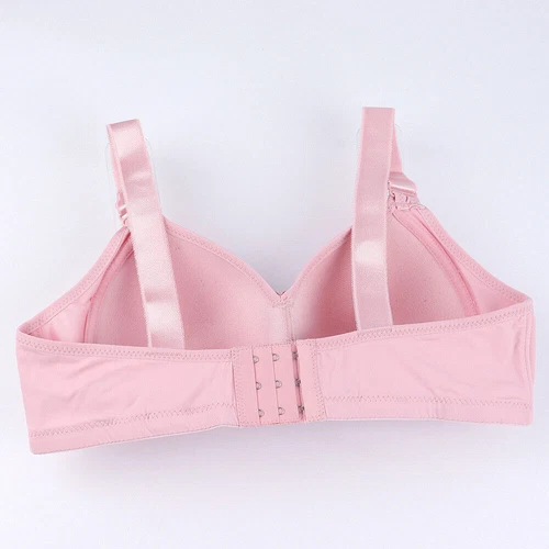 Women's Full Cup Bra Floral Lace Non-Padded Non-Wired Cool Comfort Plus Size D - Picture 10 of 18