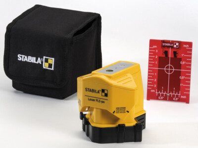 Stabila Bodenlinien-Laser FLS 90 mit Zielplatte Lasermessgeräte ohne Tasche