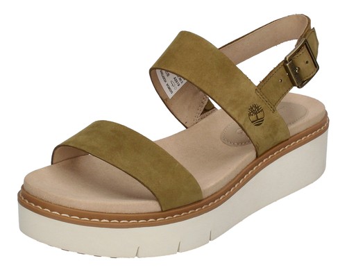Timberland Sandali da donna-Safari Dawn a23hw-OLIVE | eBay