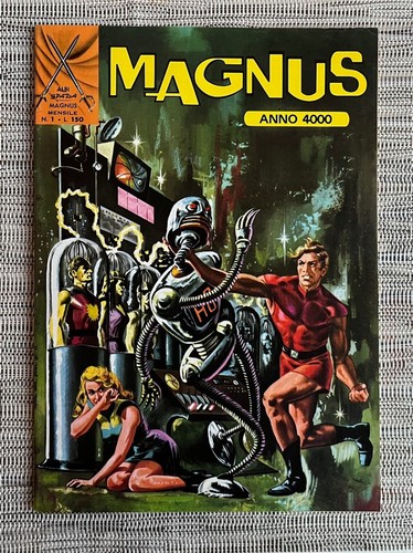 Magnus Robot Fighter #1 ITA Russ Manning Charles Magnus Origin & 1st Appearance