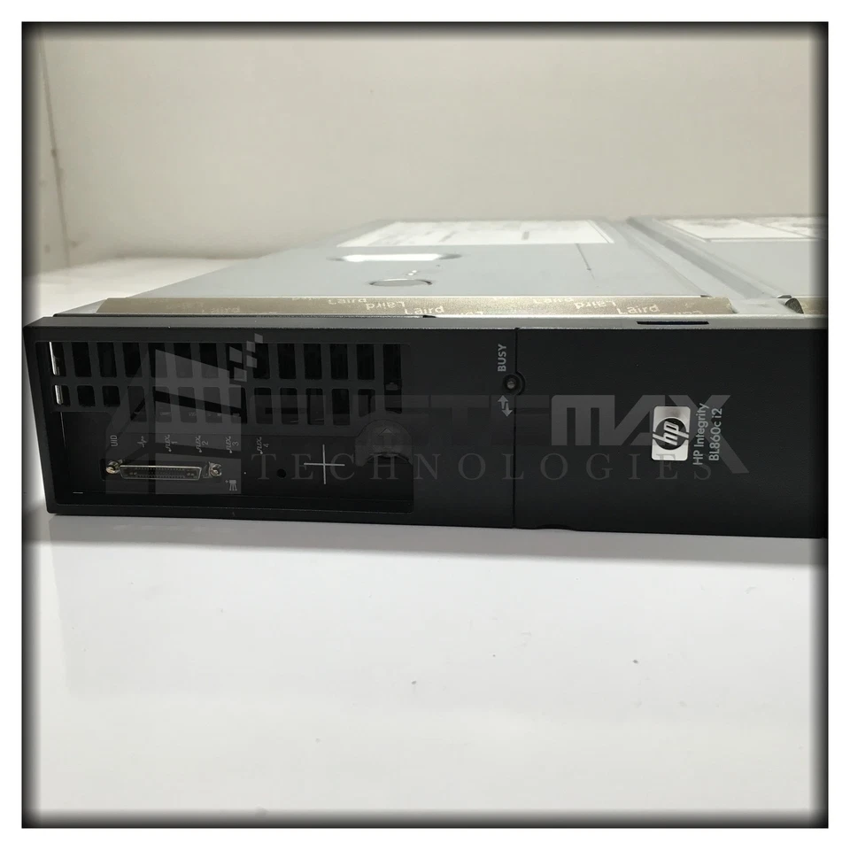 HP Integrity BL860c i2 2x Itanium 9340 1.6GHz QC Blade Server w/ 128GB AD399A - Image 2 of 4